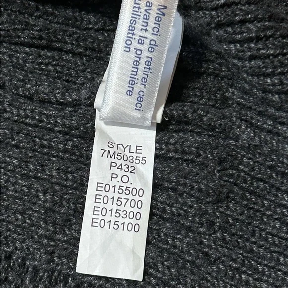 Indian Motorcycle Men's Large Full Zip Gray Knit Jacket Lucky Brand - Picture 10 of 15